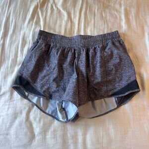 lululemon grey hotty hot shorts